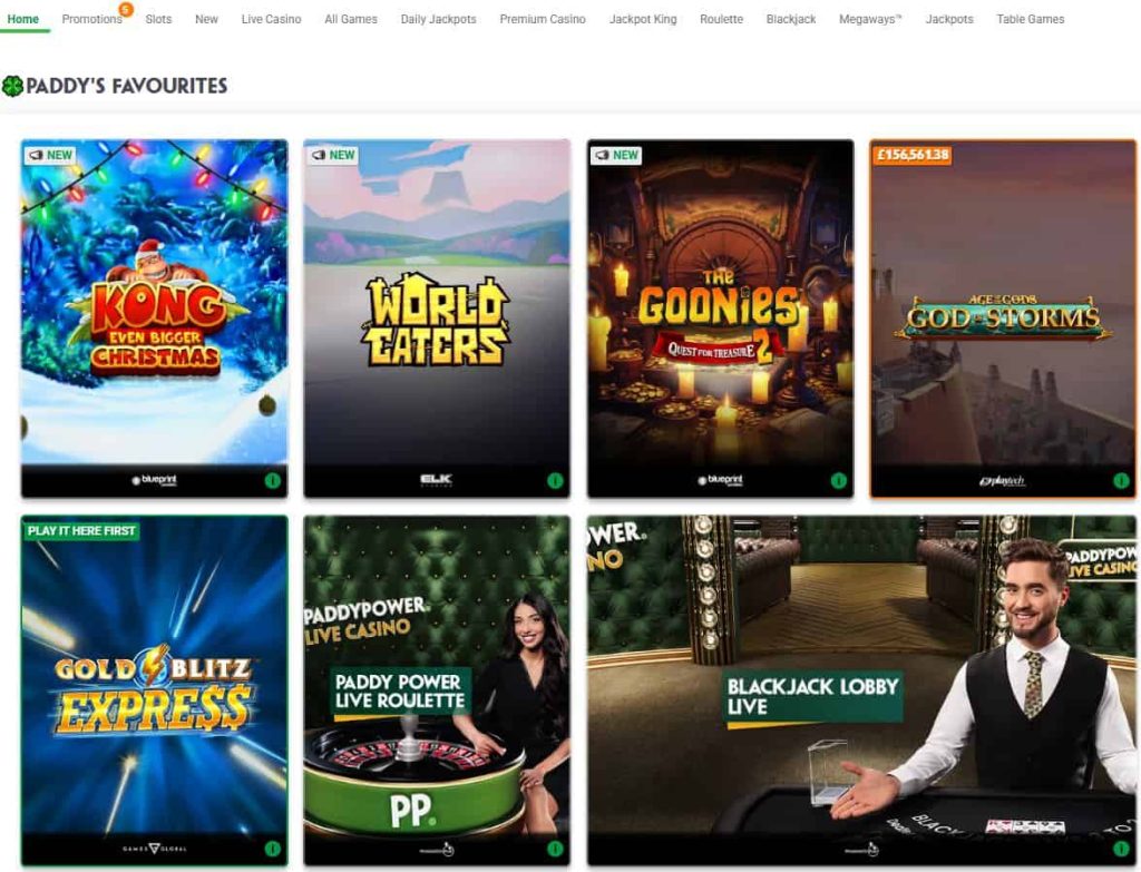 paddy power casino
